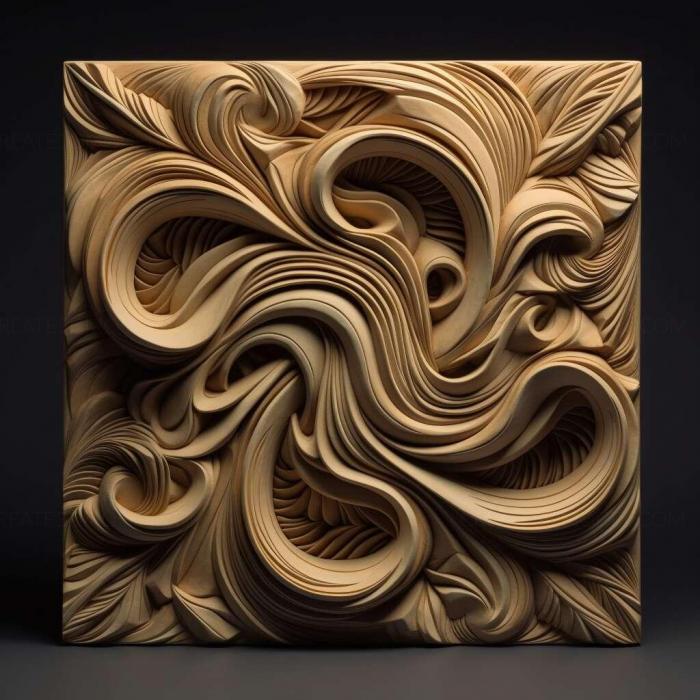 نموذج ثلاثي الأبعاد لآلة CNC 3D Art 